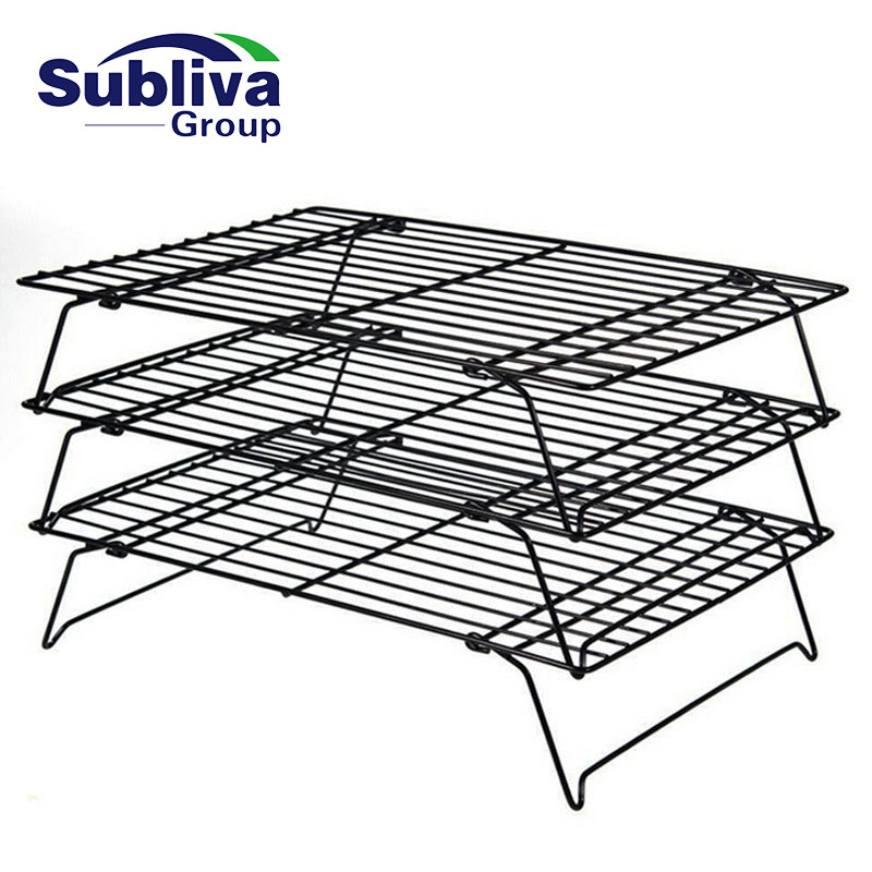 Powder Coated 3-Tier Cooling Rack