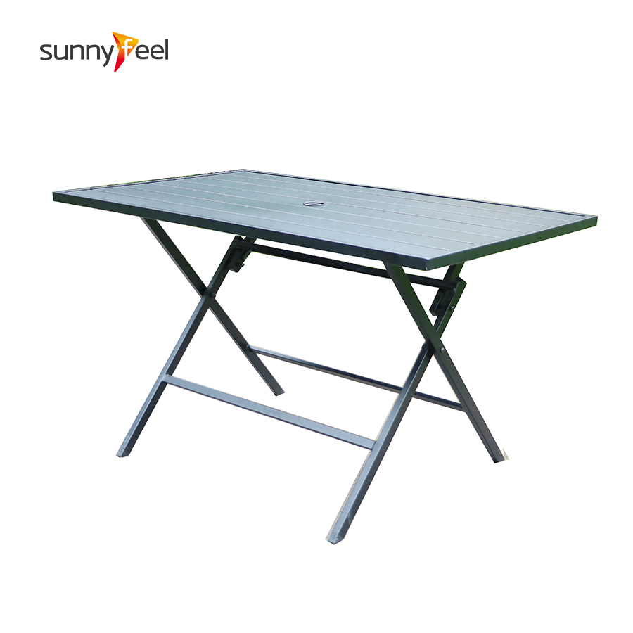 Furniture Set Garden Table Board Compact Laminate Outdoor Marble Top Stone Resin Wood Surface Packing Paper Solid Color Raw
