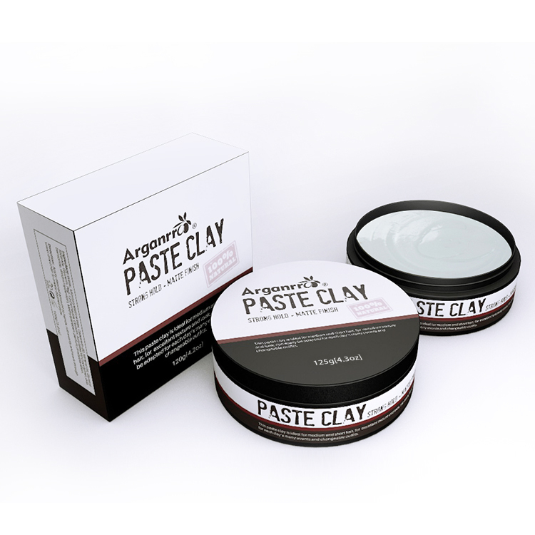Professional hair styling paste matt clay monster hold for barbershop