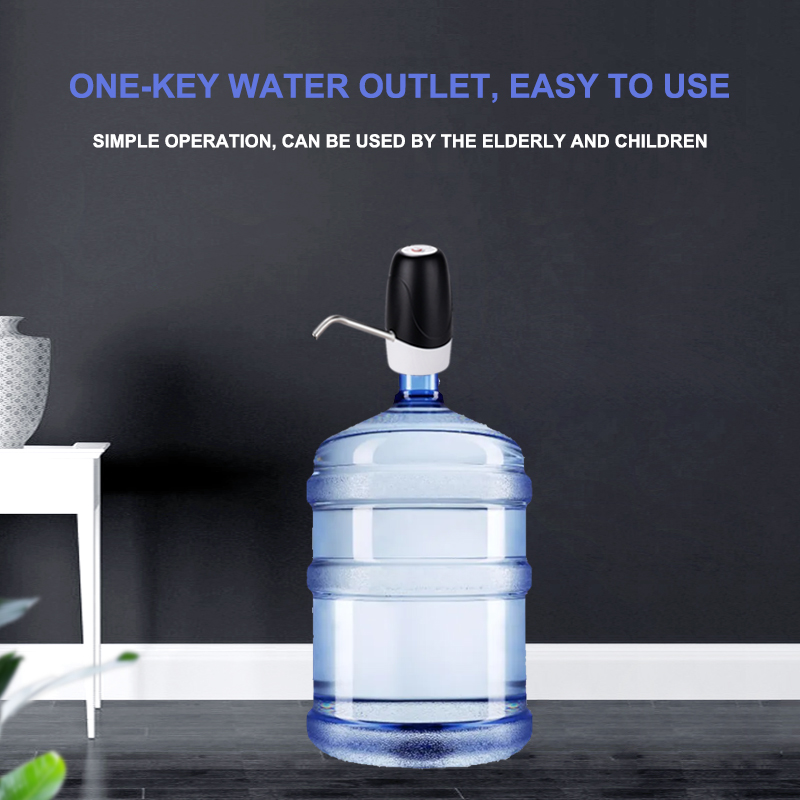 Wholesale Chinese Plastic Rechargeable Bottled Drinking Electric Mini Portable Automatic USB Water Dispenser With Pump