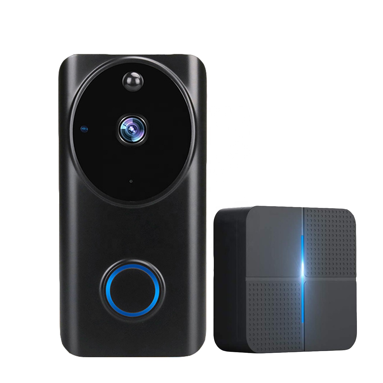 TUYA пульт дистанционного управления видео-дверной звонок с камерой 1080P HD Wifi дверной звонок Домофон умный дом видео домофона