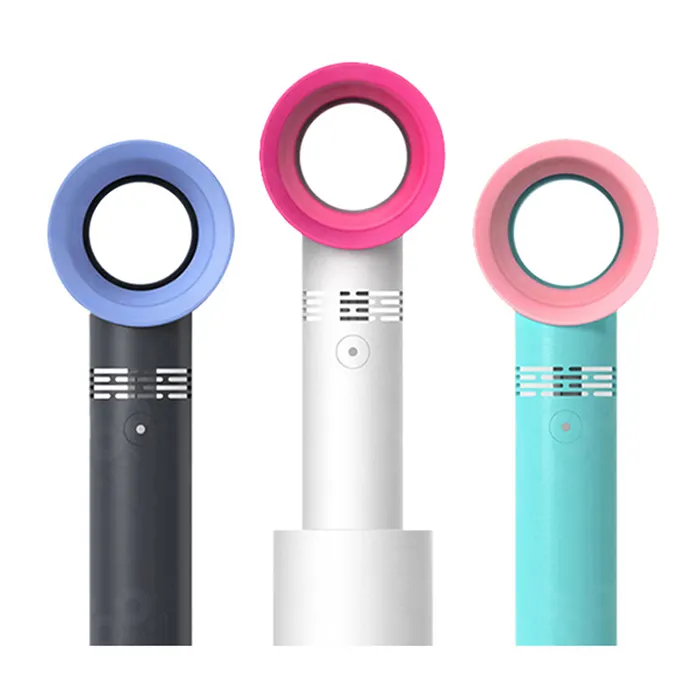 Electric USB Mini Air Conditioning Lash Fan Battery Operated USB Power Handheld Mini Fan Cooler With Base