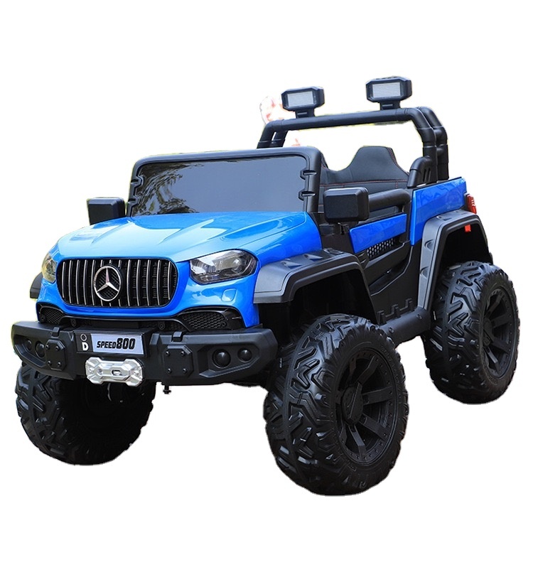 Factory wholesale Children 12V Battery Electric Power off road Baby Toys Car with LED light Remote control kids ride on car