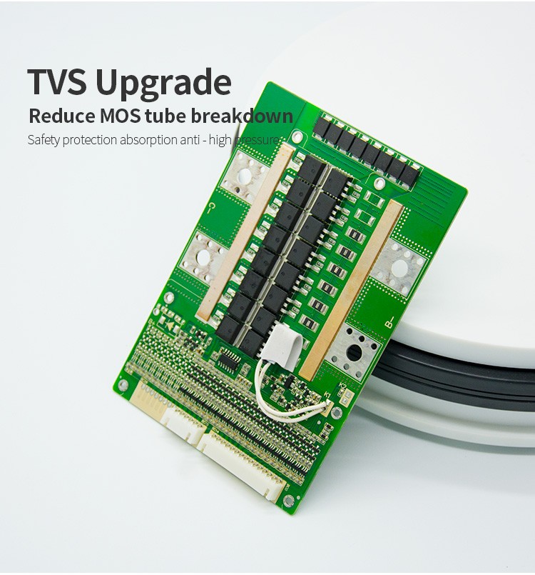 16S 48V 80A 100A 150A li ion lifepo4 smart bms для электрического велосипеда