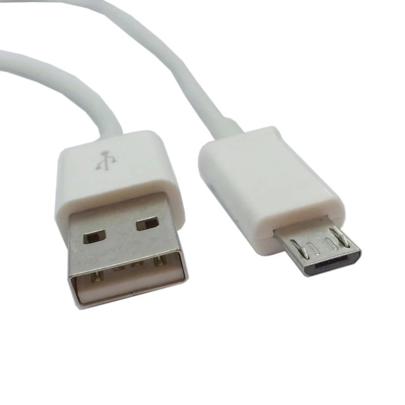 Long 9MM connector White Micro USB Data Charge Cable for Samsung Huawei HTC Mobile phone S4 i9100 i9500 N7100 I9220