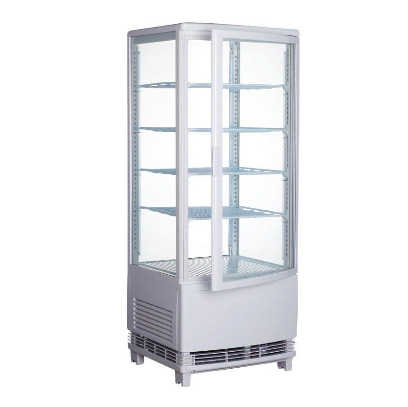 Smad OEM плоские стеклянные столешницы-охладитель 96L витрина для коммерческого использования