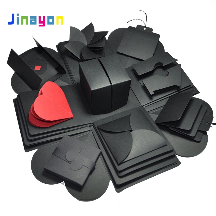 Оптовая продажа, оригинальный фотоальбом ручной работы Jinayon, подарок на день рождения, взрывобезопасная коробка