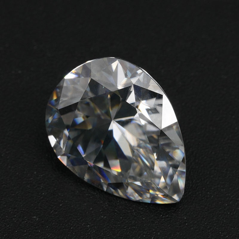 Прямая продажа с фабрики DEF цвет VVS четкость 2,5*4 мм 0.2ct рыхлый грушевидную форму Муассанит камни для ювелирных изделий