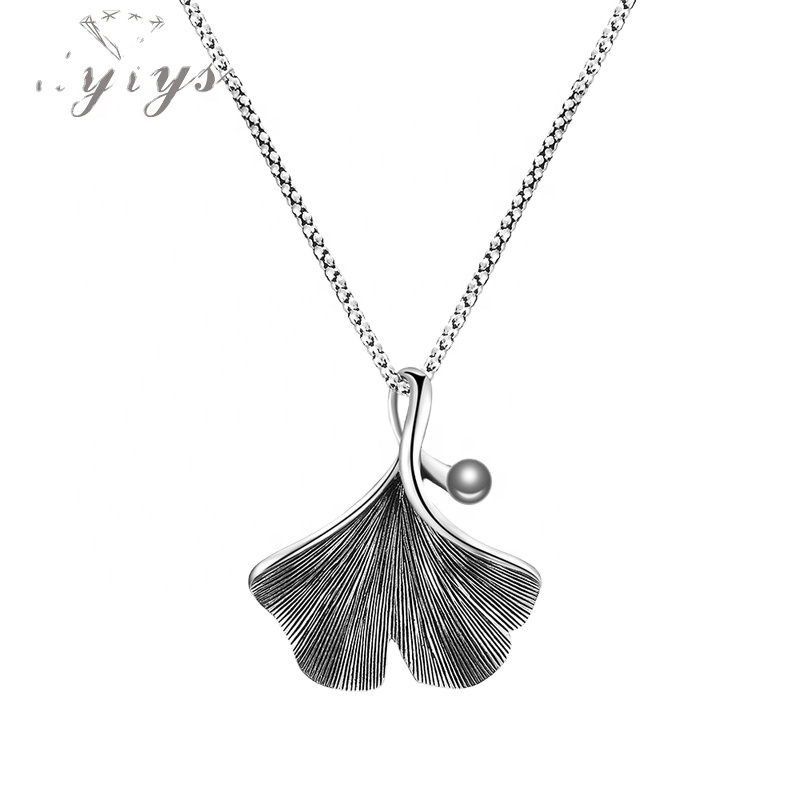 New Arrival Custom Chain Vintage Pearl Pendant Necklace Jewelry