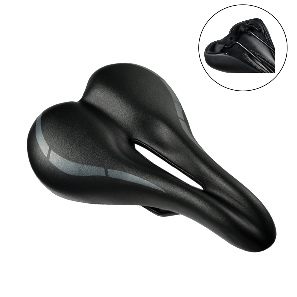 High Quality Bike Seat Comfortable Leather Bike Saddle MTB Mountain Road Bike Spare Parts Bicycle saddle
