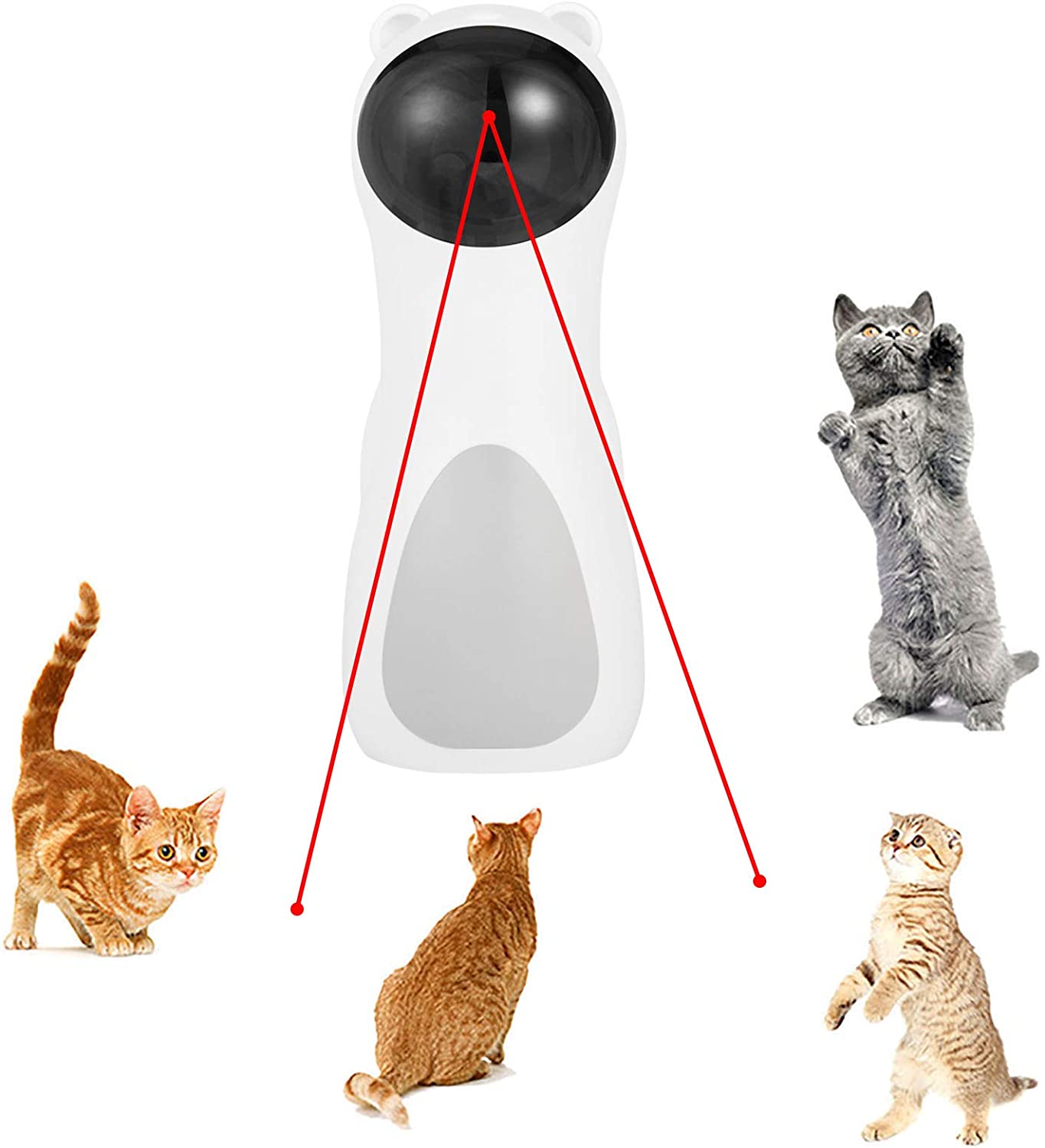 AMAZON HOT ITEM Fast and Slow Flash Mode Cat and Dog Interactive Laser Toy Cat Toy for Mouse Game for Mode Cat Toy Automatic
