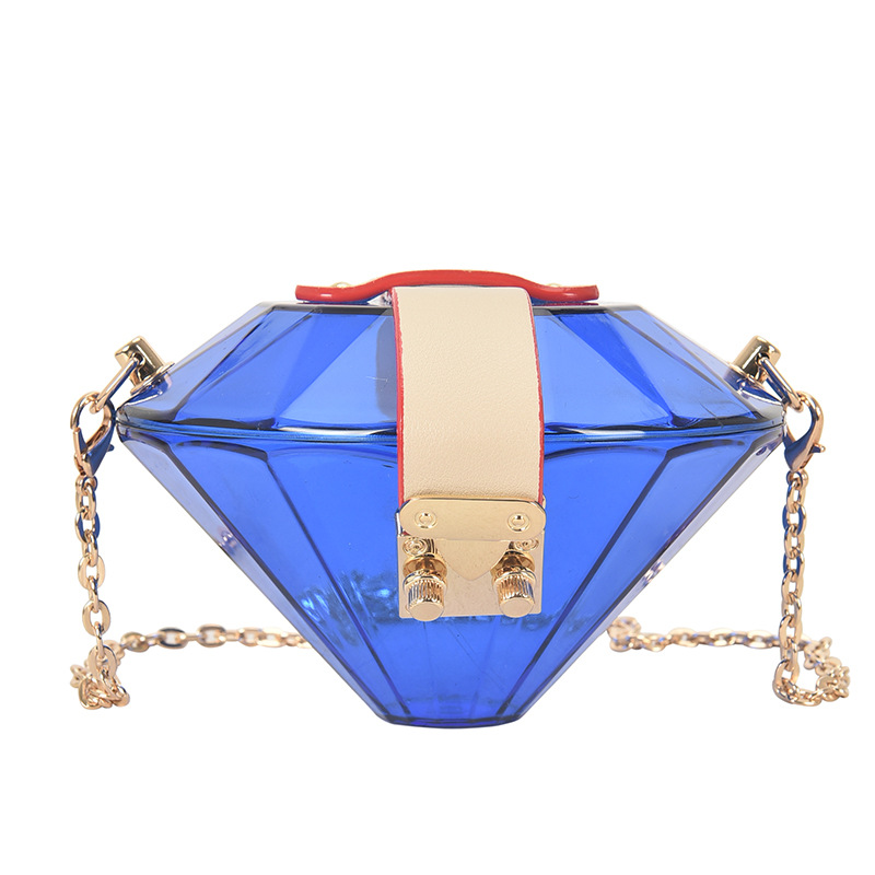 bags transparent PVC jelly handbags design handbags famous brands lady evening handbags for women acrylic bag chain sac a main