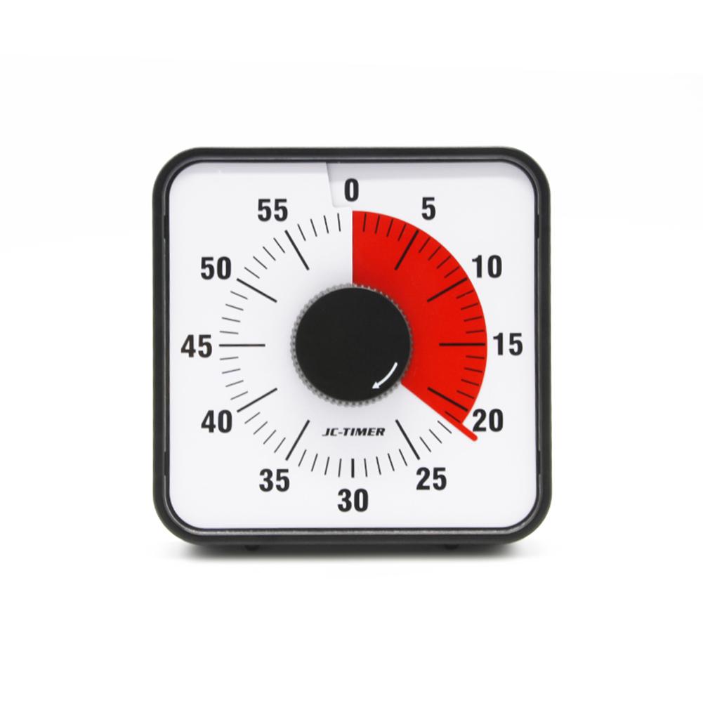 With Battery Clock 60 Minute Visual Timer Mechanical For Classroom Or Conference Countdown Clock For Children Adult