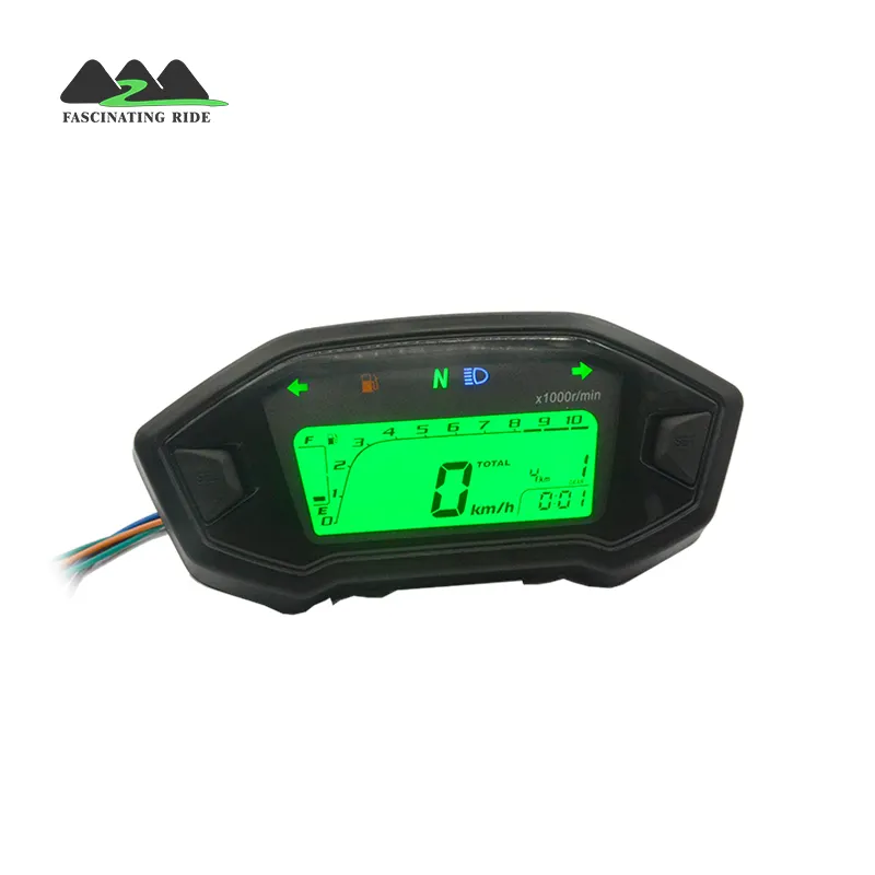 Hot sale factory supply Electric Instrument Cluster High Technology Motorcycle Aftermarket Speedometer