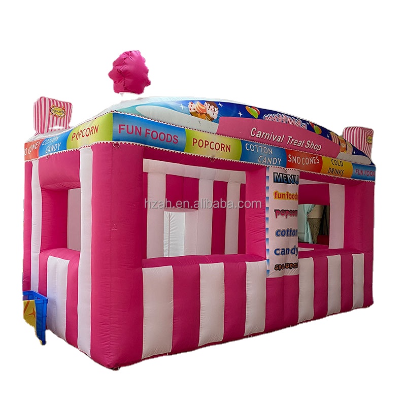Commercial Inflatable Food Booth Portable Carnival Treat Shop for Advertising