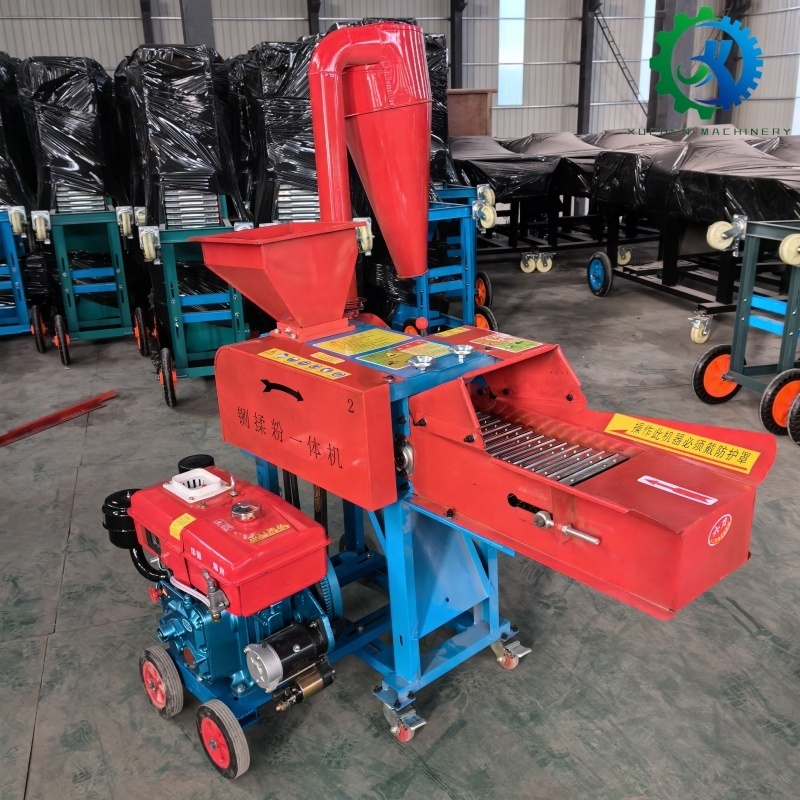 diesel engine powered chaff cutter for animal forage chaff cutter spare parts