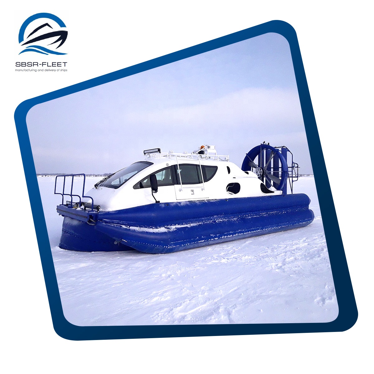 Hovercraft Hydroair - 10 с металлическим корпусом, пропеллер на продажу