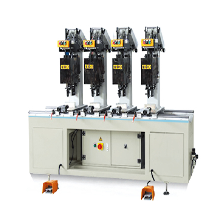 Four-Head Screw Fastening Machine Doors Windows Aluminum PVC UPVC New Components-PLC Engine Directly Supplied Manufacturers