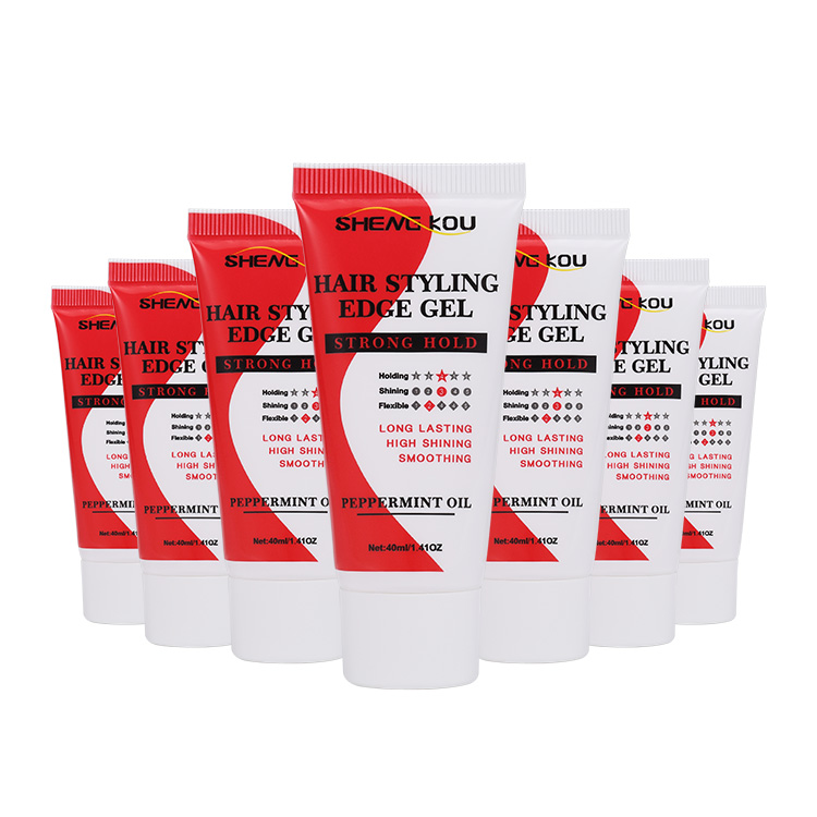 NEW arrival Professional strong hold shine jam gel for hair moisturizing and styling edge control wax