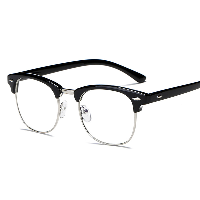 Blue-light-proof optical glasses for men and women can be equipped with myopia frames that are not easy to break.