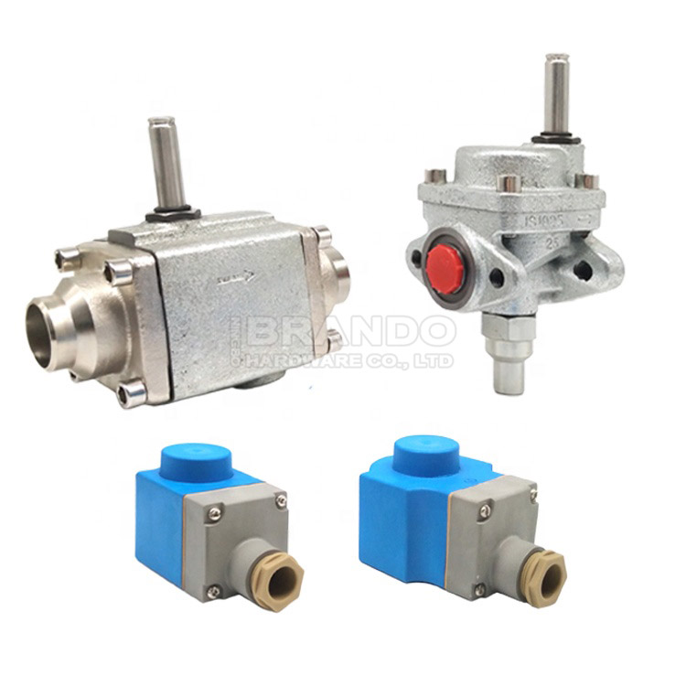 24V DC 220V AC JS1025 Эвра 25 Эвра 32 Эвра 40 охлаждения аммиака электромагнитный клапан для R717 NH3 по производству аммиака