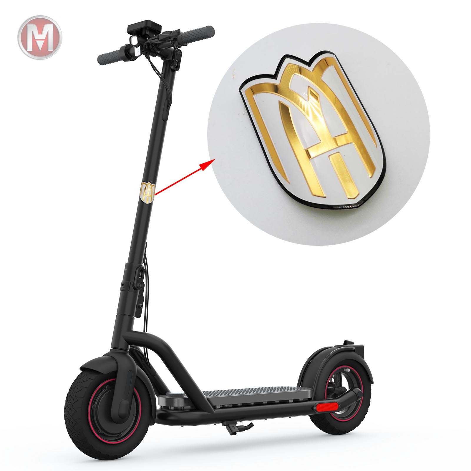 Custom waterproof Recyclable metale fietsbadge sticker vintage bicycle head badges motorcycle badges emblems