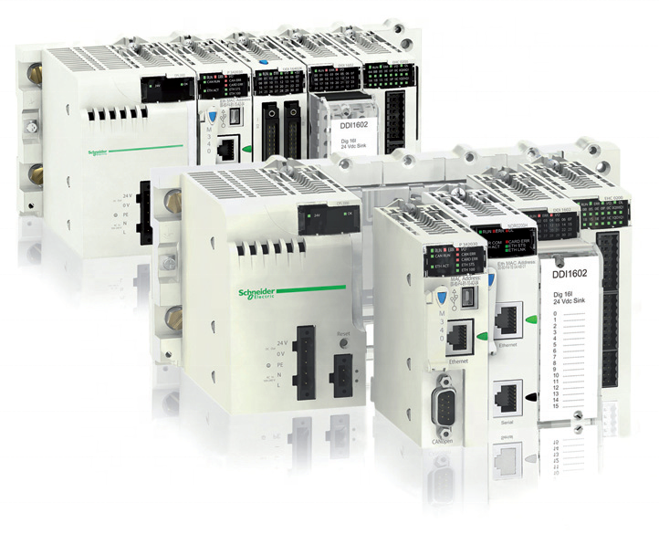 Автоматическая платформа Schneider Modicon M340