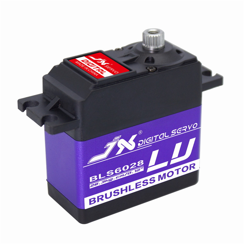 Цифровой бесщеточный сервопривод с крутящим моментом JX Servo BLS6028 28 кг