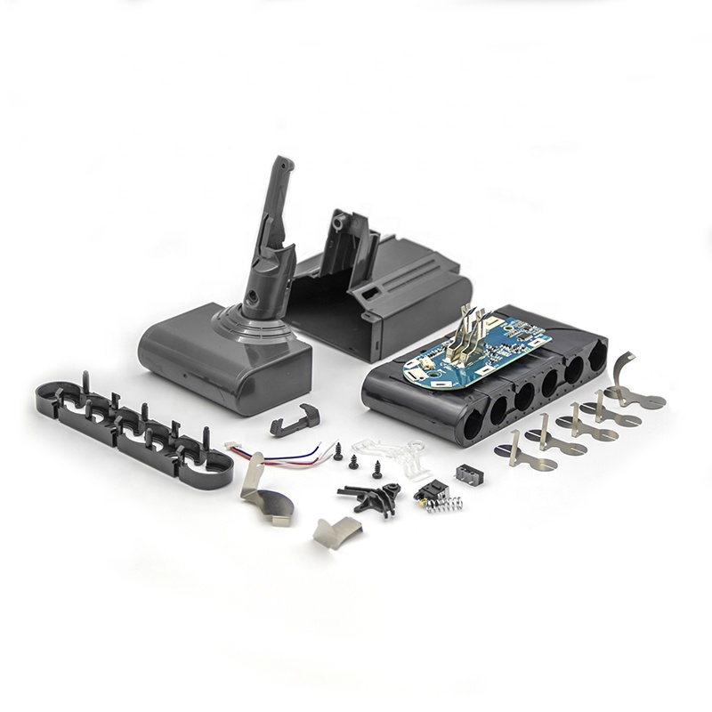 Сменный Набор аккумуляторов Dyson V6 V7 V8 V10, корпус, пластиковый корпус, аксессуары, защитная пластина, никелевый лист