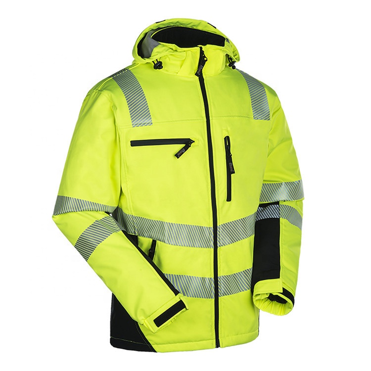 Спецодежда Hi Vis безопасность Высокая Видимость Светоотражающая куртка Светоотражающая защитная одежда