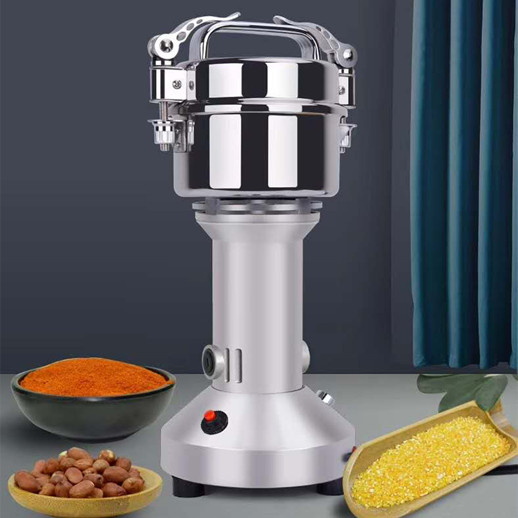 CE commercial electric stainless steel spice powder grinding machine automatic grinder spice mill
