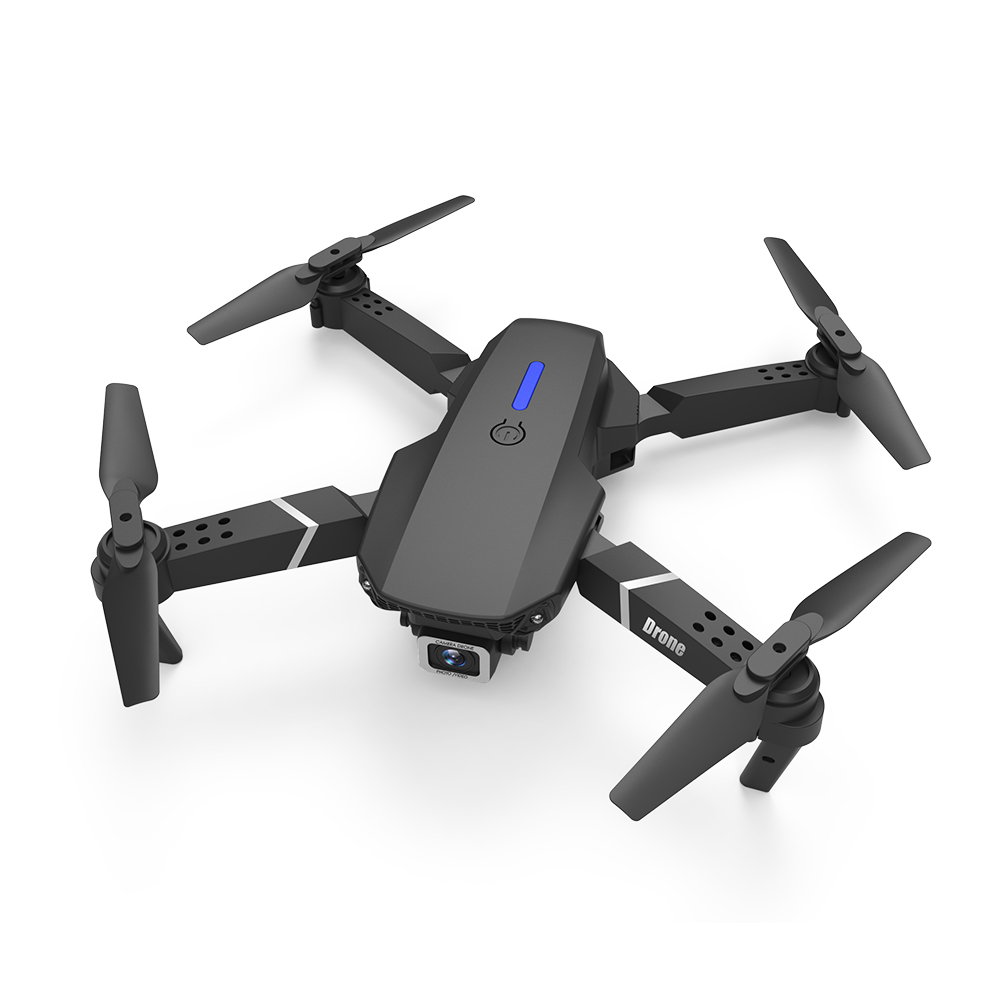 Дрон с Wi-Fi 1080p 4k Квадрокоптер четырехосевой обход препятствий двойная камера складной портативный 2,4G мини-Дрон