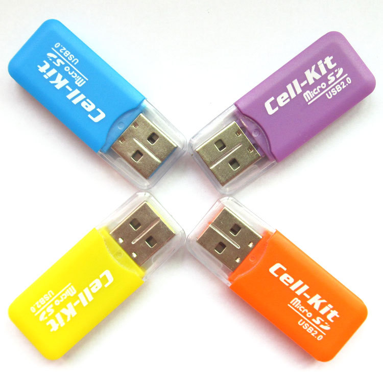 Высокоскоростной мини Micro T-Flash TF SD кард-ридер USB 2,0 кард-ридер