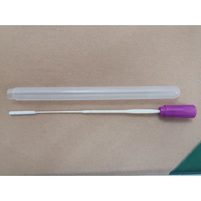 Medical collection sterile cotton swab nylon flocking series swab test tube