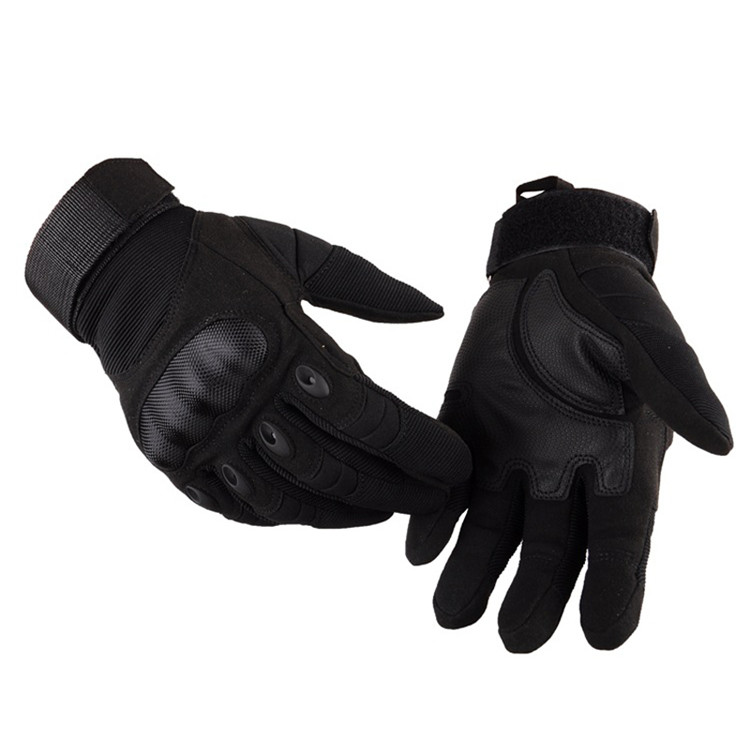 Outdoor Climbing Army Shooting Combat Full Finger Military Mens Hard Knuckle Tactical Gloves