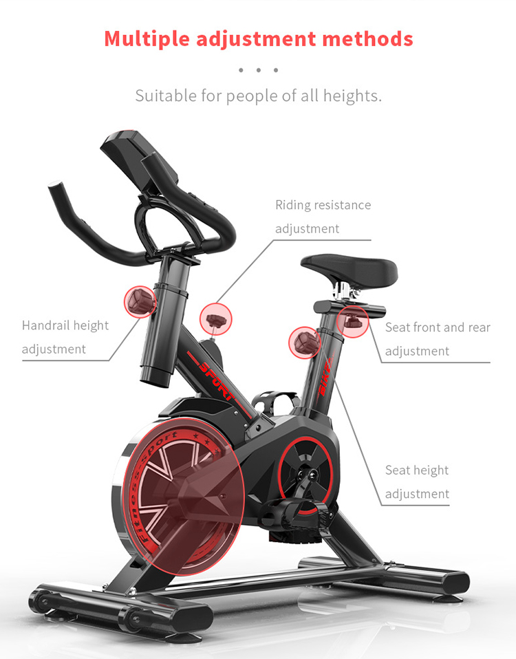Leading Technology Professional Spinning Bikes Fitness Cardio Training Best Choice
