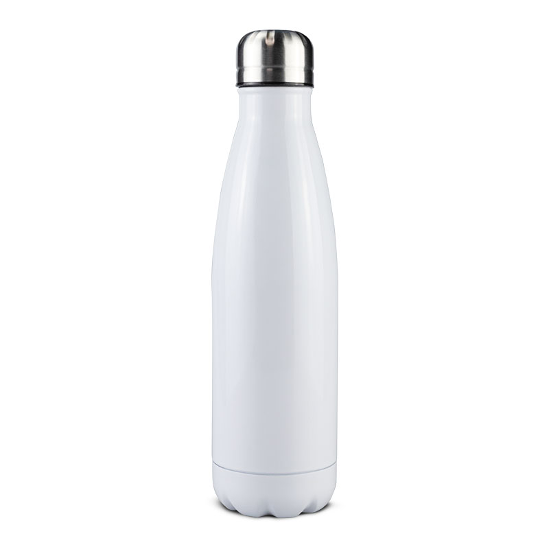 17 oz eco friendly double wall stainless steel vacuum insulated flask bpa free sublimation cola shape water bottles
