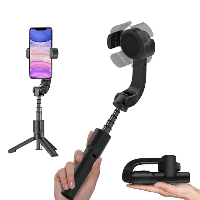 CYKE S1 Gimbal стабилизатор с одной осью селфи палка штатив Bluetooths вращение на 360 Авто Балансирующий стабилизатор для телефона Android