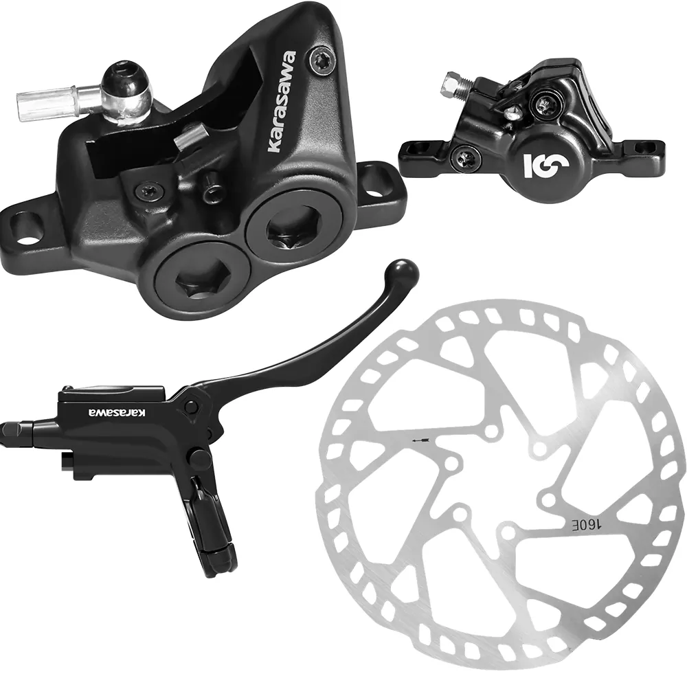 electric bicycle hydraulic disc brake kit ebike power cut off brake level  hydraulic brake