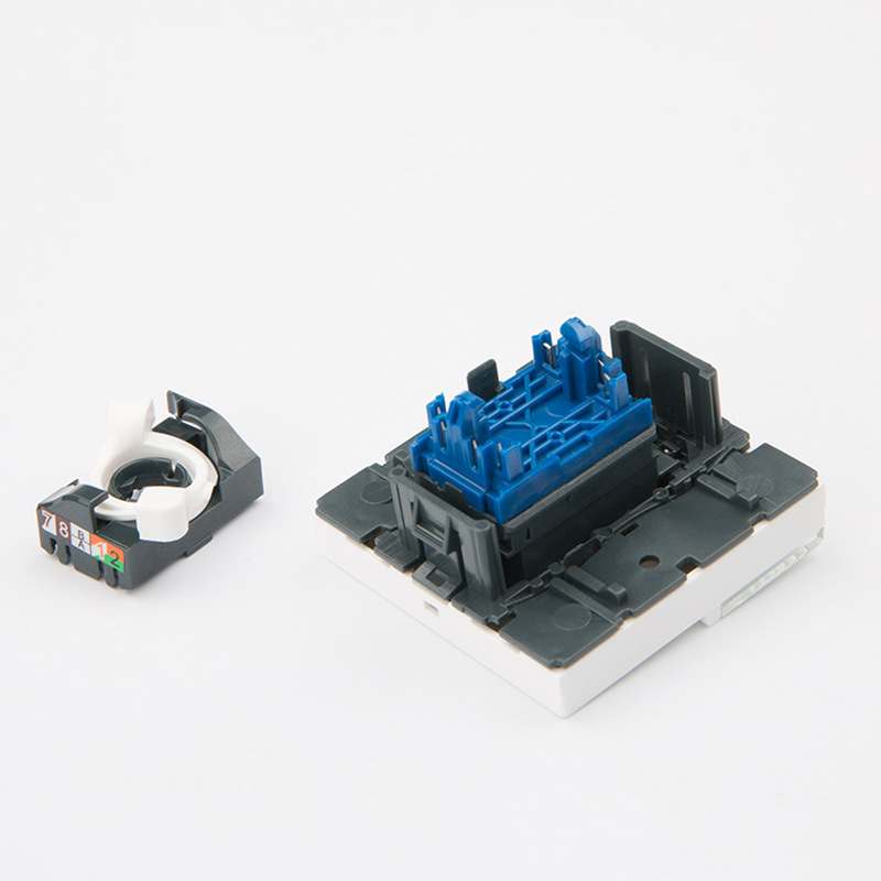 76564 RJ45 Toolless cat6 Keystone Jack франция лицевая панель французский legrand тип однопортовый UTP 45*45 мм