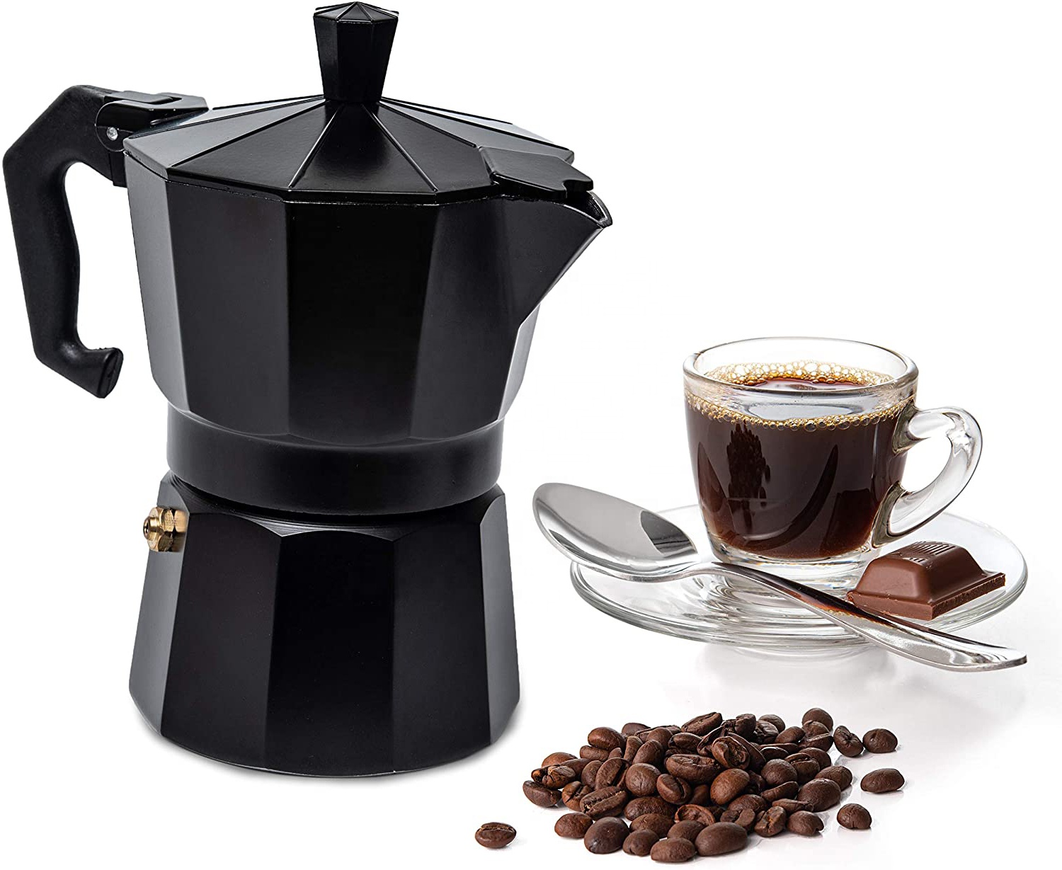 Moka 6 чашки Эспрессо moka горшок алюминия пользовательские кофеварка для приготовления эспрессо