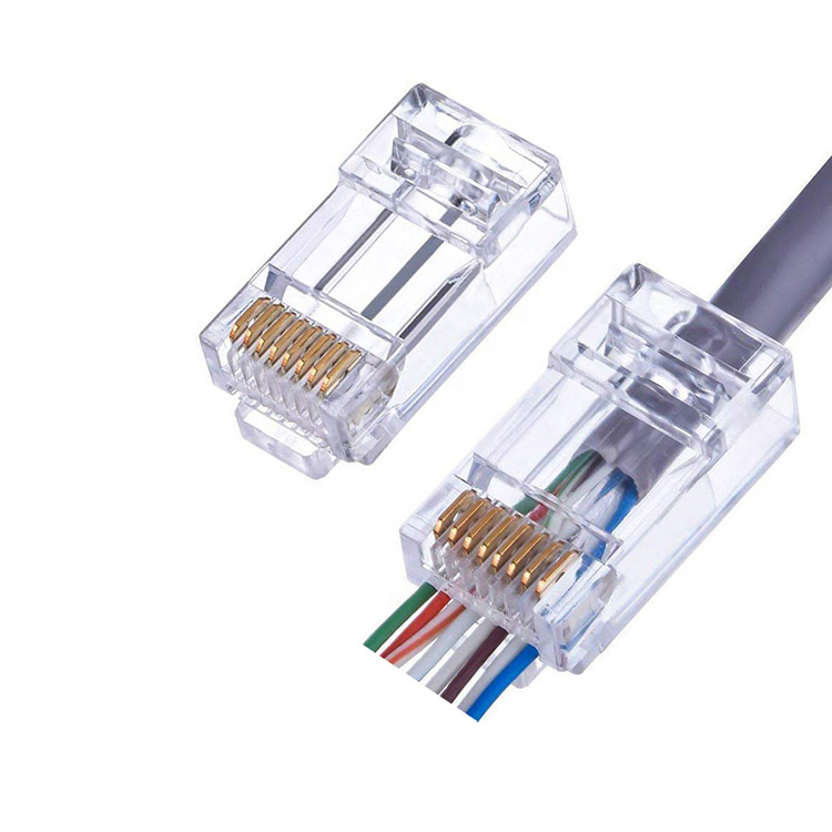 Mini ez utp cat5 cat5e cat6 cat6a cat7 cat 7 utp amp ethernet кабель сетевой папа rj 45 разъем rj11 rj45 разъем заканчивается 15u