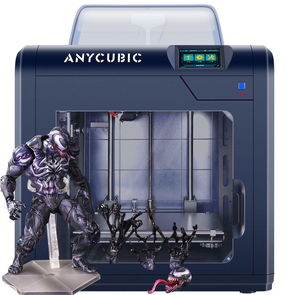 ANYCUBIC лучший компактный настольный 3D-принтер большого размера