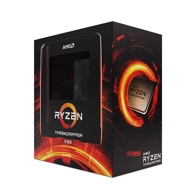 Процессор AMD RY ZEN Threadripper 3990X, 64 ядра, sTRX4, 2,9 ГГц, 280 Вт, 128 потока, 4,3 ГГц, 7 нм, для destop gaming