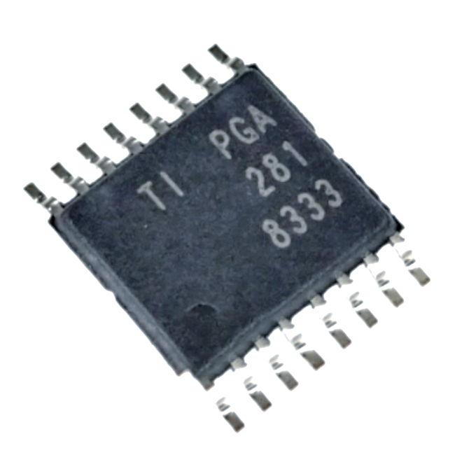 Новая оригинальная интегральная схема PGA281AIPWR IC OPAMP PGA 6MHZ RRO 16TSSOP