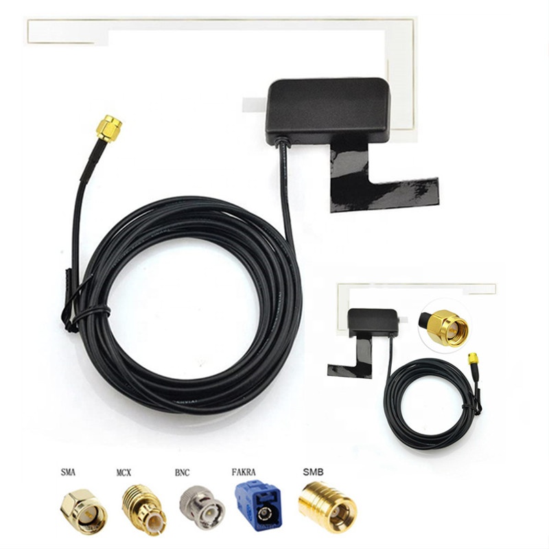 Dab Antenna Manufacturer Customized Signal Stability Receiver Vhf Uhf 18dbi Digital Am Fm Aerial Patch Car Dab Radio Antenna