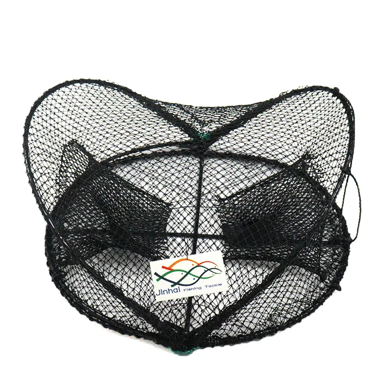 Multi-color metal skeleton durable spring cage  poisson user popular fish cage for fish farming opera house net trap