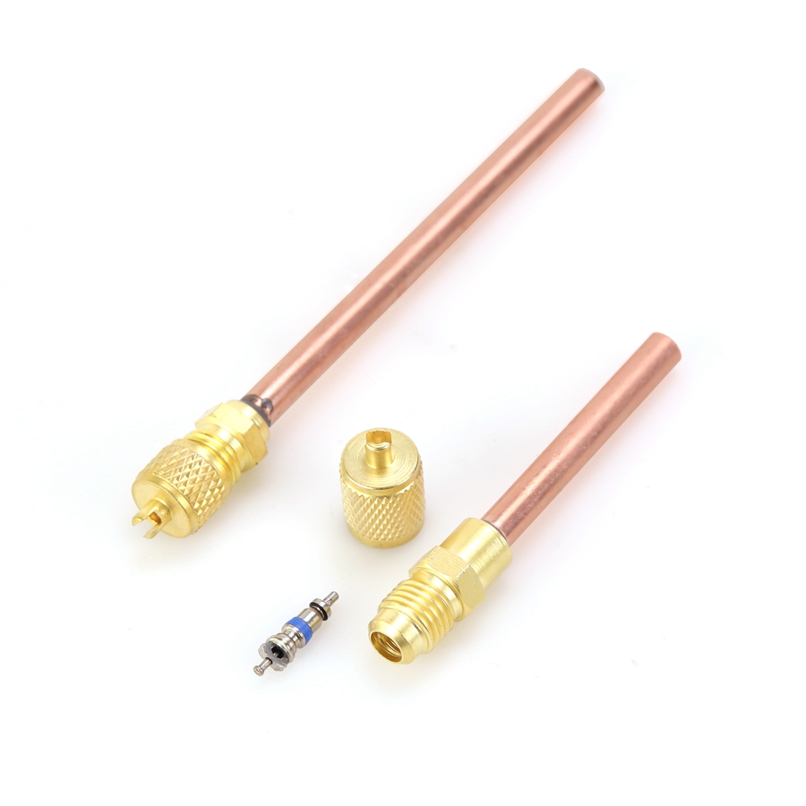 1/4'' HVAC Refrigeration Rystem Air Condition Copper Access Valve