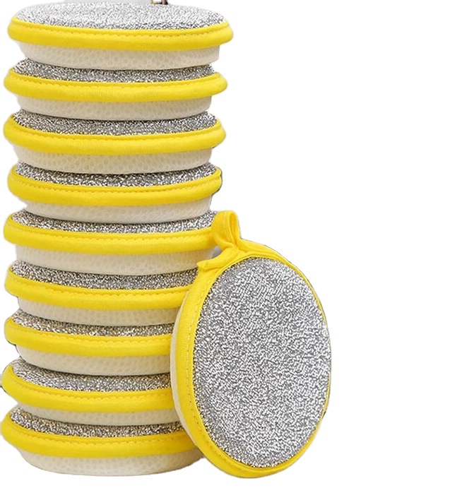Multi-purpose Double Side Kitchen Dish Washing Sponge Reusable Kitchen Household Cleaning Brush Pan Pot Tools