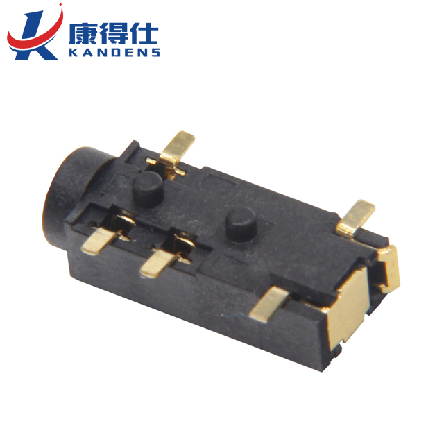 PJ237 2.5mm SMD Waterproof Head Phone Jack 4 pin 5*12mm Female Audio Jack Connector Headphone Audio Jack Connector